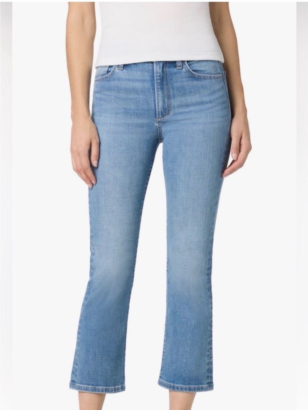 NEW Joe's High Rise 26" Crop Bootcut Jeans Light Blue Cropped SZ 30 NWT